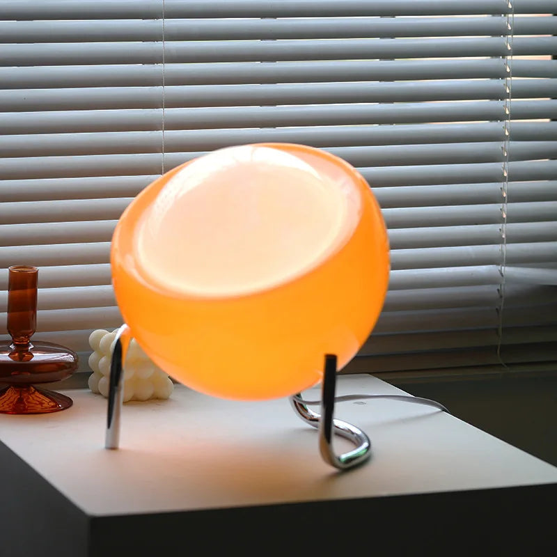 Bauhaus Retro Glass Table Lamp