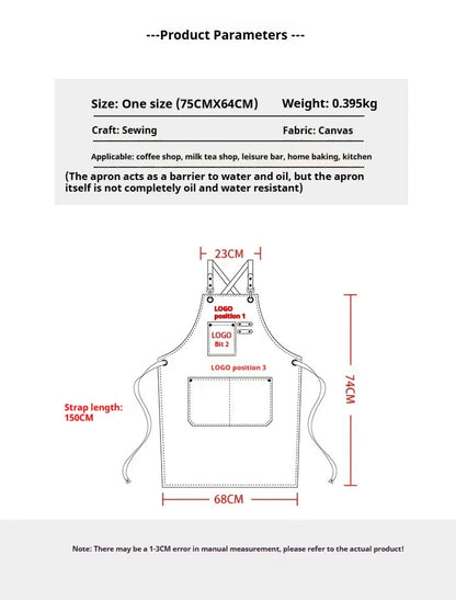 ProWear Canvas Kitchen Apron