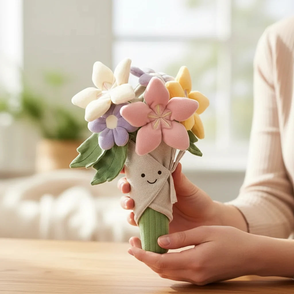Bunnycat Soft Rabbit Plush Set