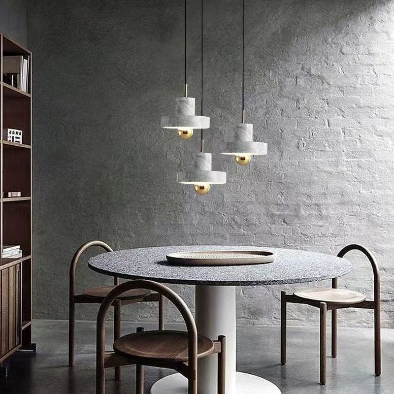 Nordic Stepped Metal Pendant Light