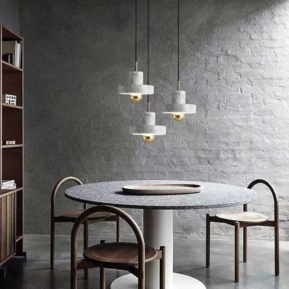 Nordic Stepped Metal Pendant Light
