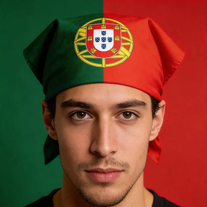 National Flag Bandana Headwrap, 3 Sizes