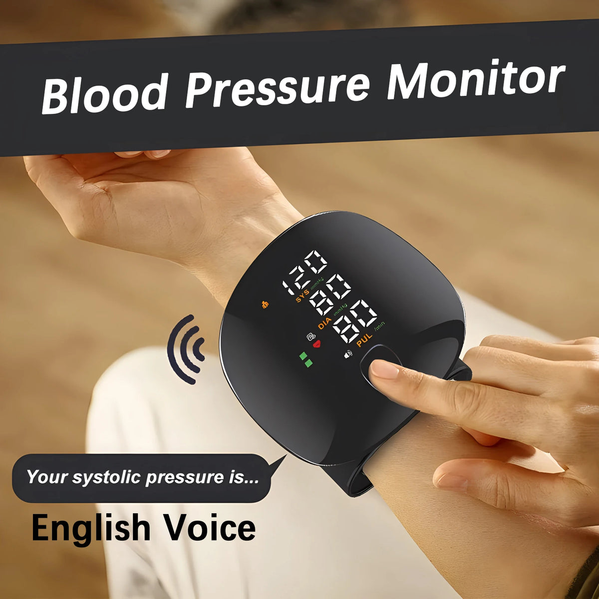 English voice readout