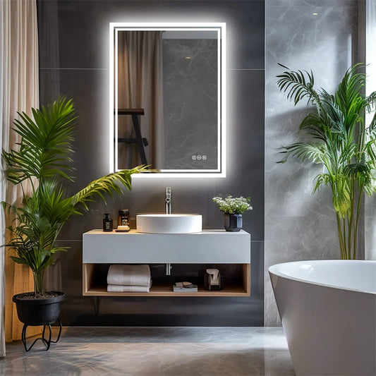 Frameless Smart LED Bathroom Mirror