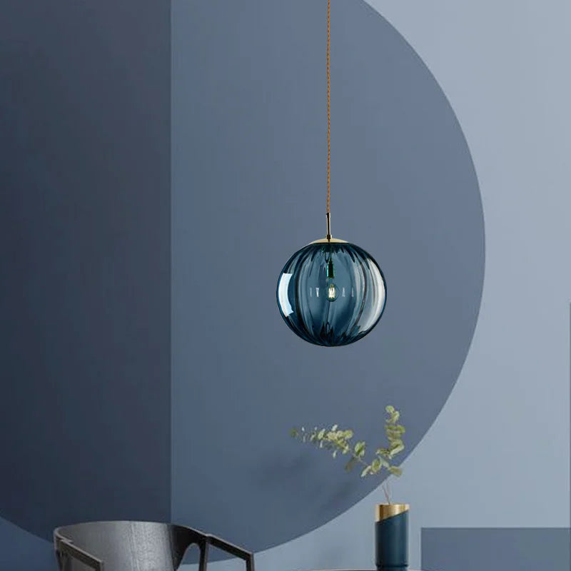 Modern Glass Ball Pendant
