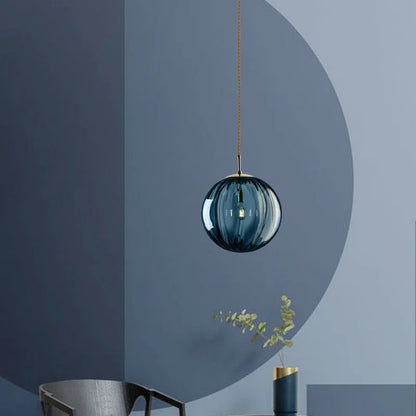 Modern Glass Ball Pendant
