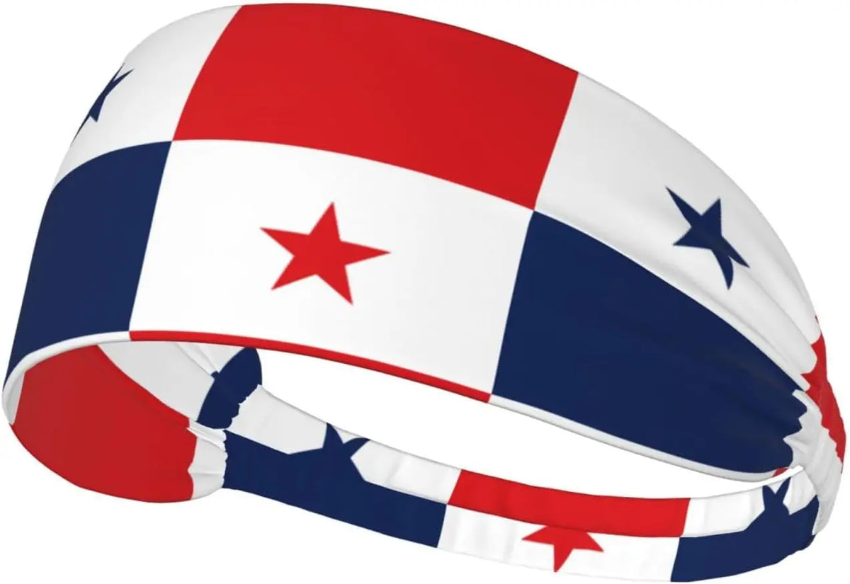 Country Flag Elastic Sports Headband