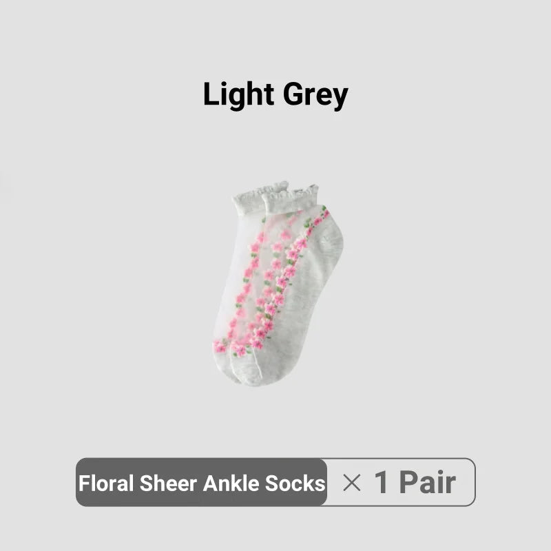 1 Pair Light Grey
