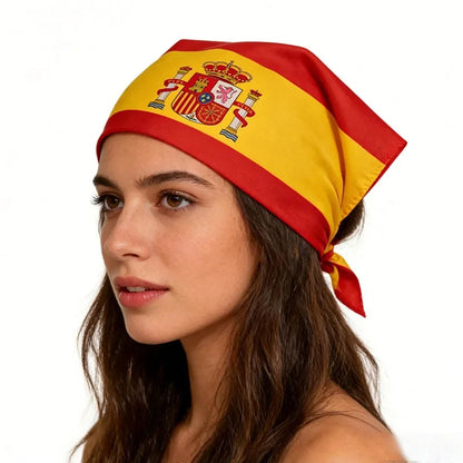 National Flag Bandana Headwrap, 3 Sizes