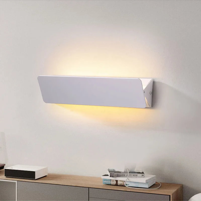 Minimalist Aluminum LED Wall Panel Light
