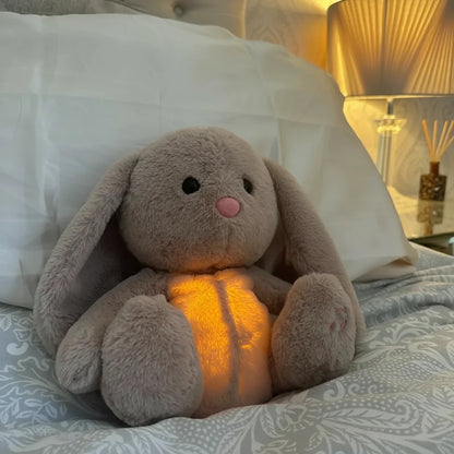 Breathing Plush Bunny Toy