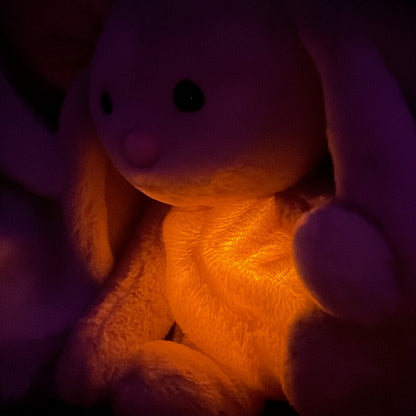 Breathing Plush Bunny Toy