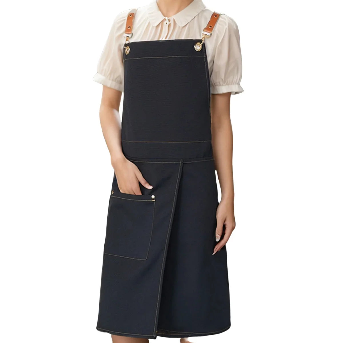 WorkEase Waterproof Split-Skirt Apron