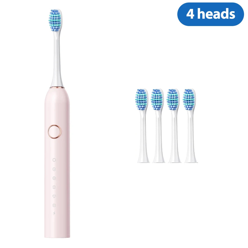 Pink - 4 Brush Heads