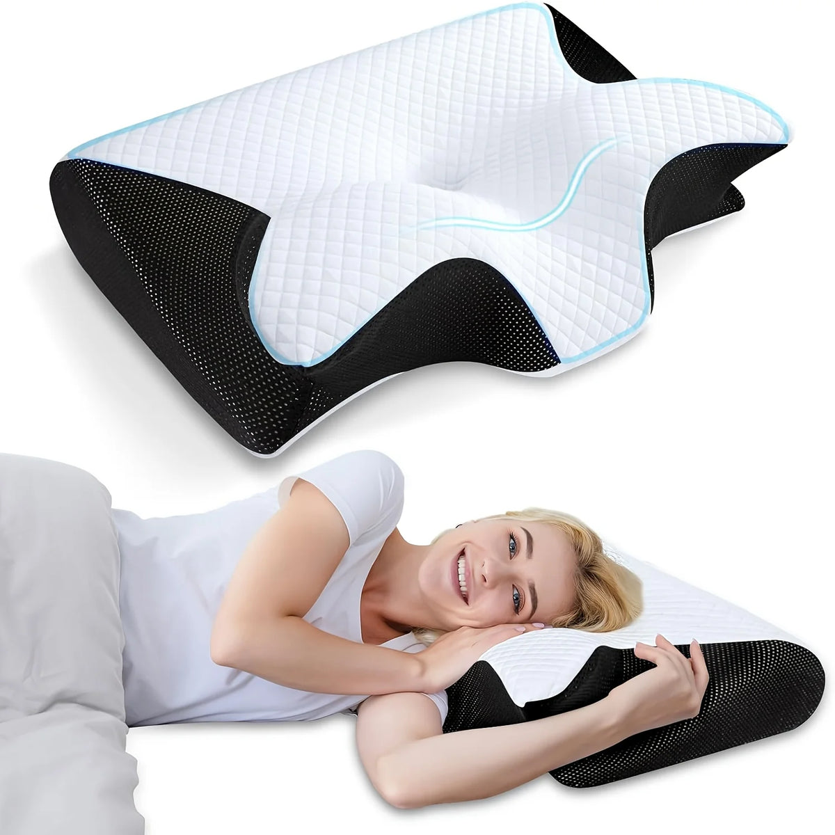 Cooling Contour Memory Foam Pillow