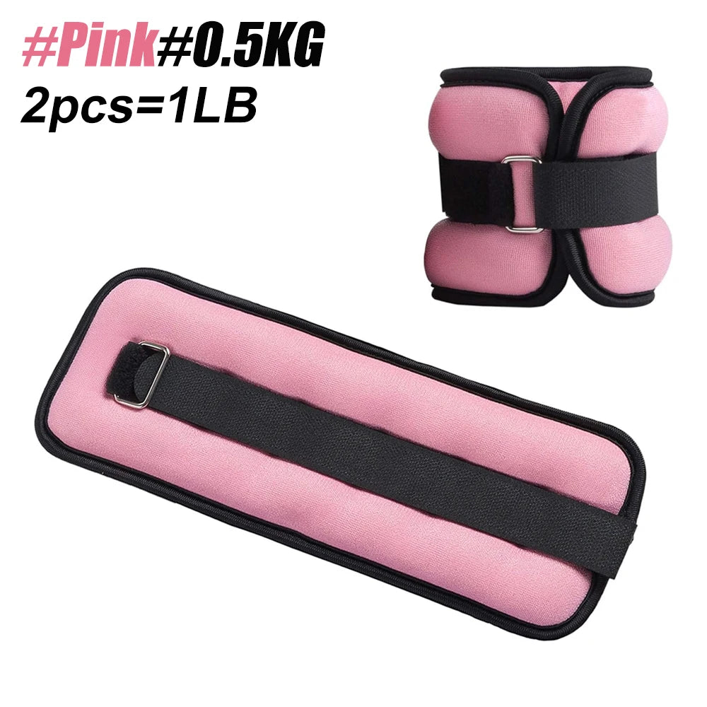 Adjustable Ankle Weights Set