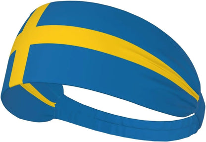 Country Flag Elastic Sports Headband
