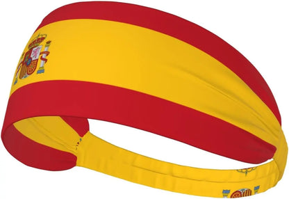 Country Flag Elastic Sports Headband