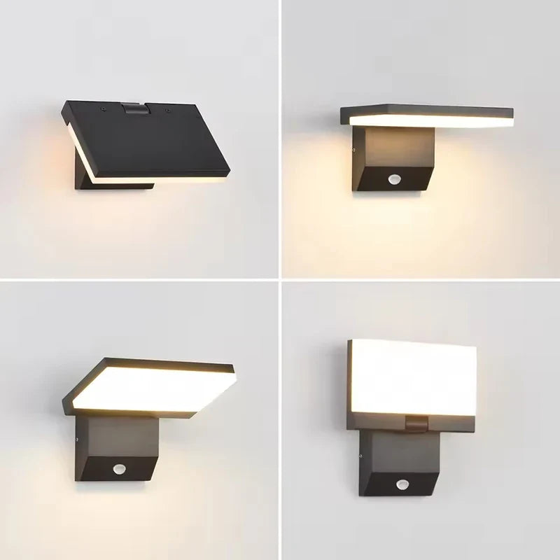 LumiFold IP65 Motion Sensor Outdoor Light