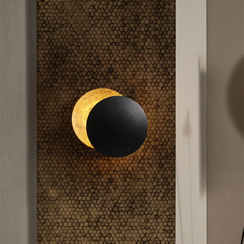 Lunaris Eclipse-Inspired Wall Sconce
