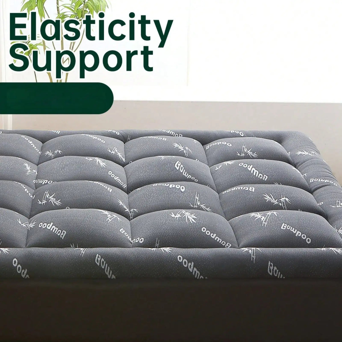 Bamboo Fiber Cooling Mattress Topper