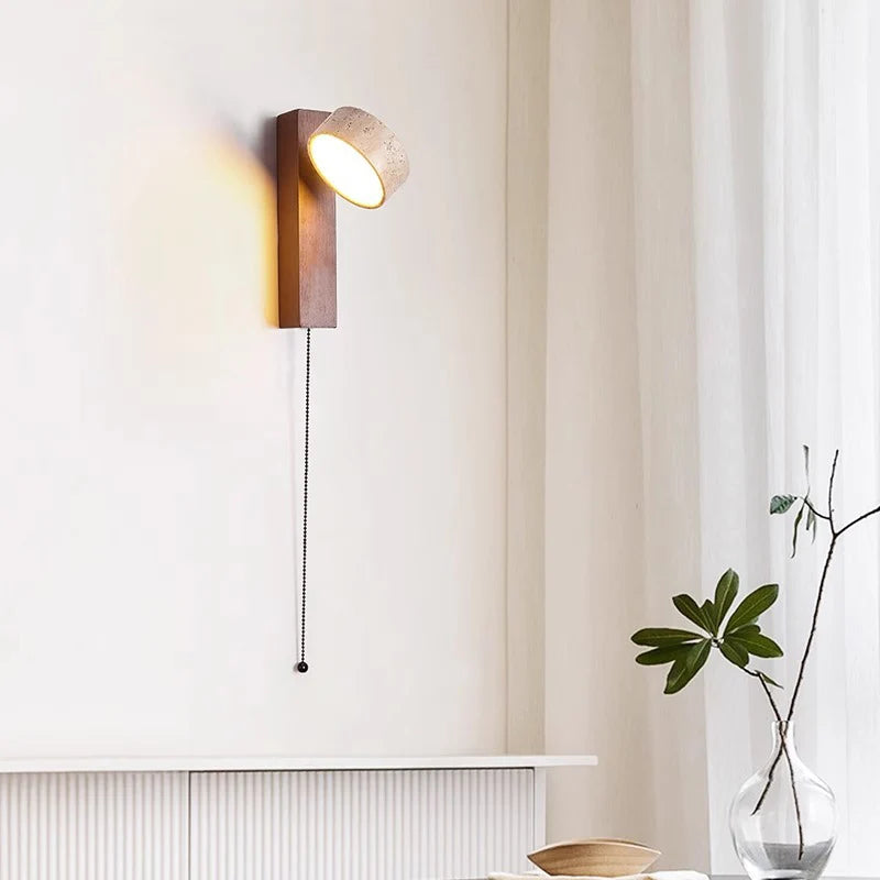 Éclat Wabi-Sabi Headboard Wall Lamp