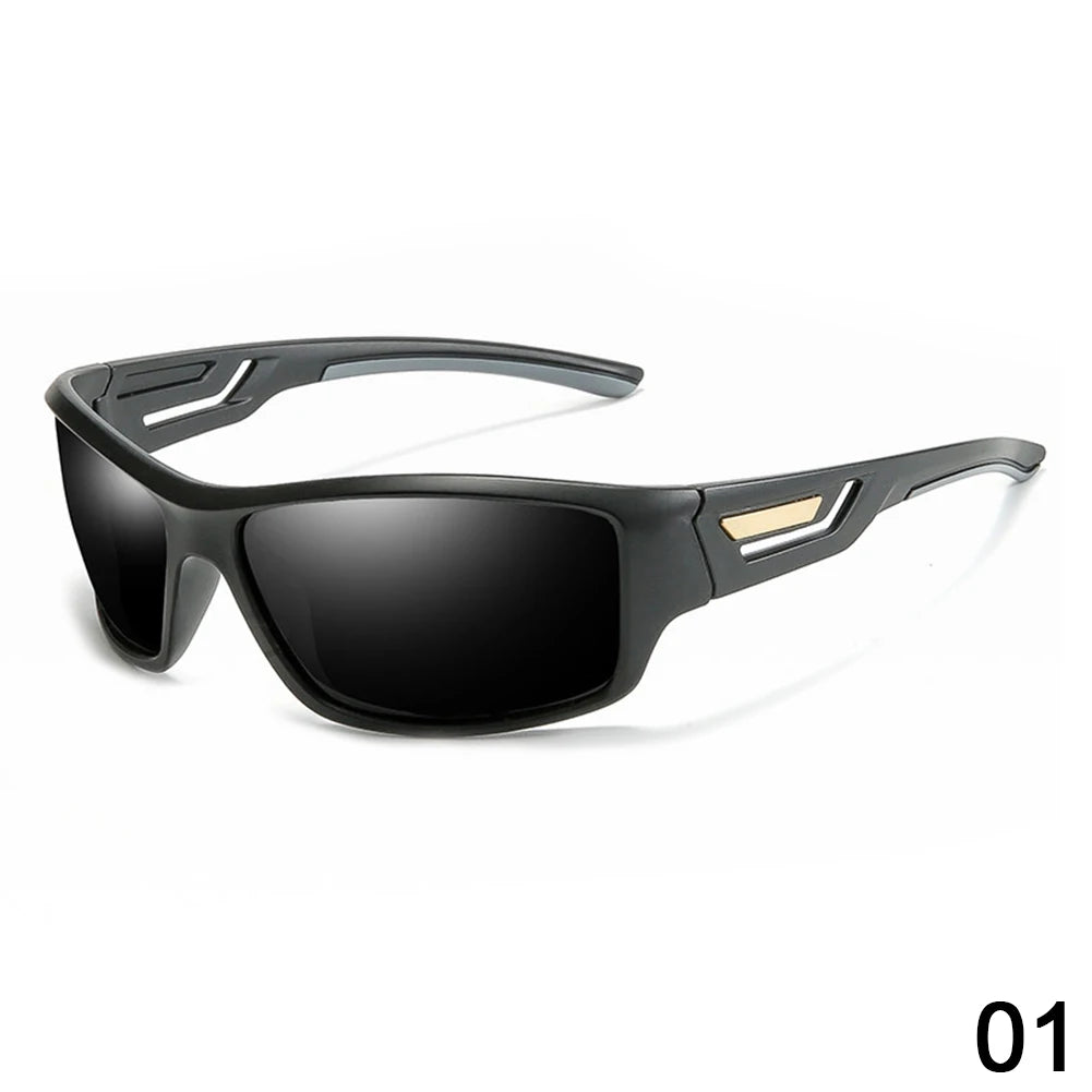 Polarized UV400 sunglasses, black lens