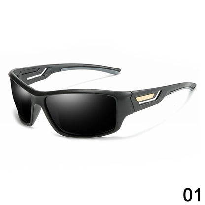 Polarized UV400 sunglasses, black lens