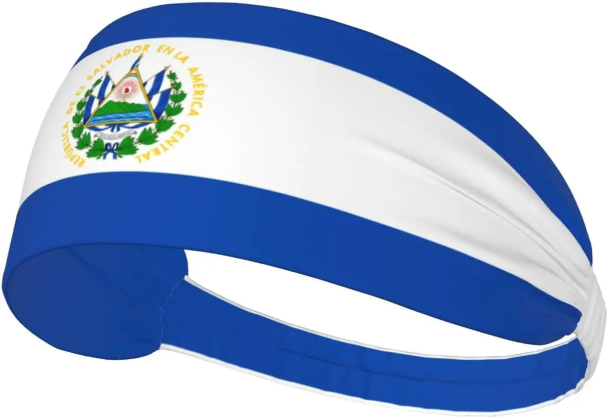 Country Flag Elastic Sports Headband