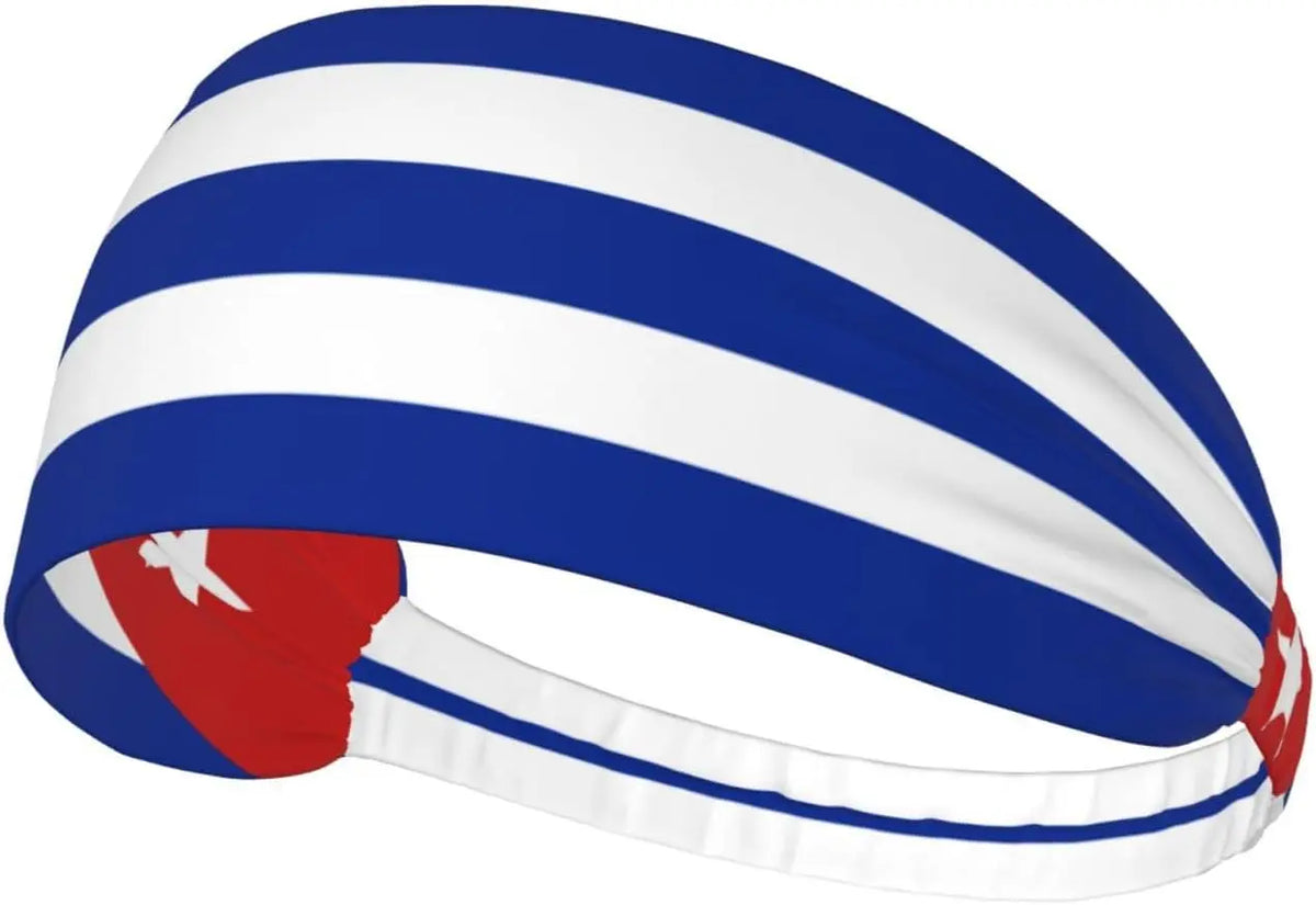 Country Flag Elastic Sports Headband