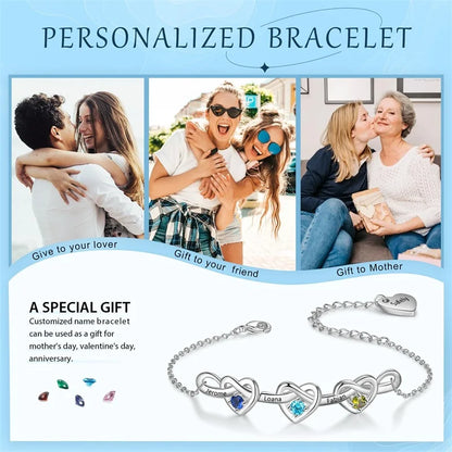 Personalised bracelet gift