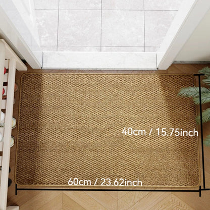 Faux Jute Outdoor Entrance Doormat