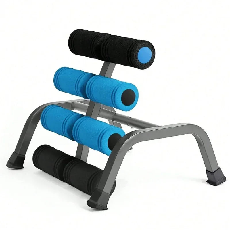 Blue foldable back stretcher