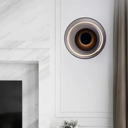 Nordic Round Glass LED Wall Sconce