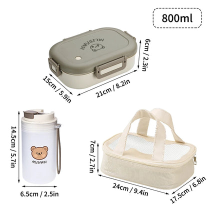 FreshMate Leak-Proof Bento Lunch Box