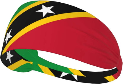 Country Flag Elastic Sports Headband