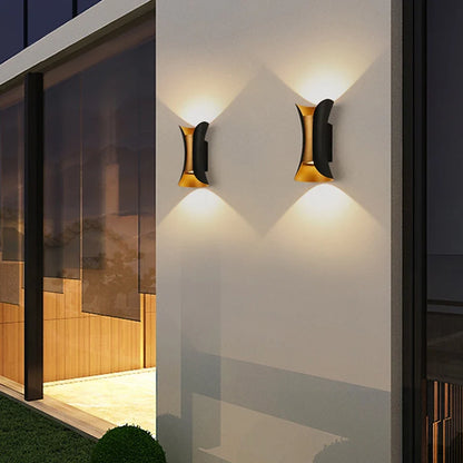 Waterproof LED Up & Down Wall Light