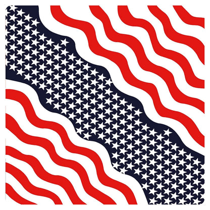 National Flag Bandana Headwrap, 3 Sizes