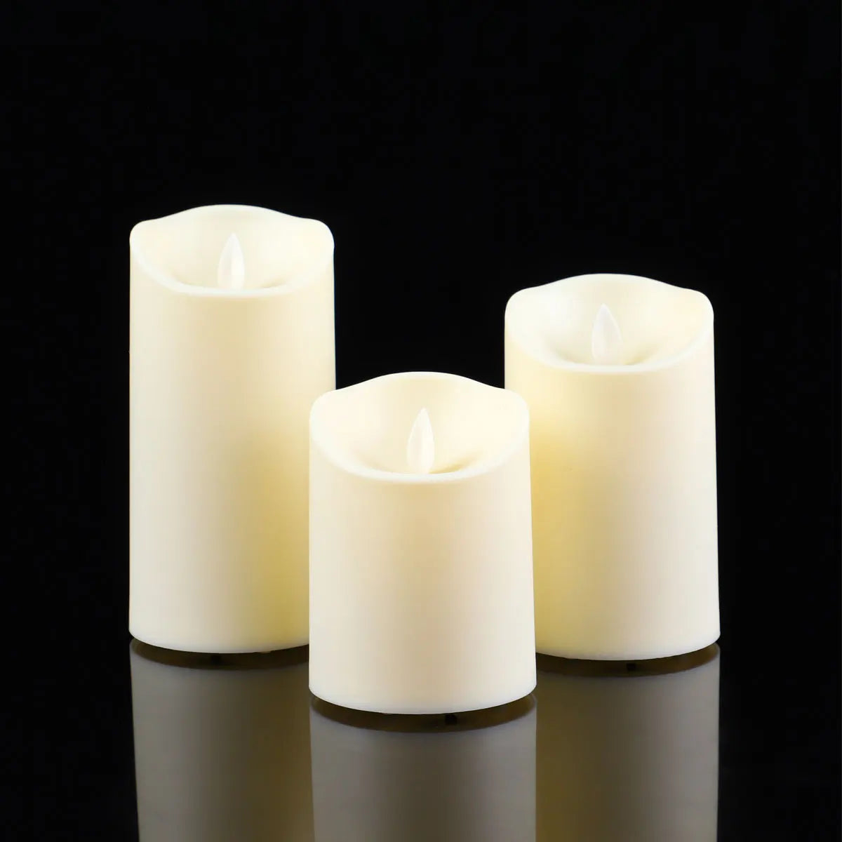 Rechargeable Flameless LED Candles with Remote