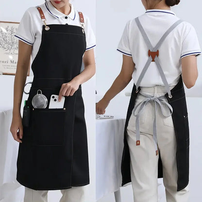 WorkEase Waterproof Split-Skirt Apron