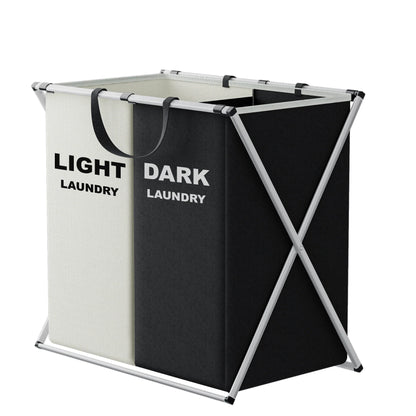 TriSort Multi-Section Laundry Hamper