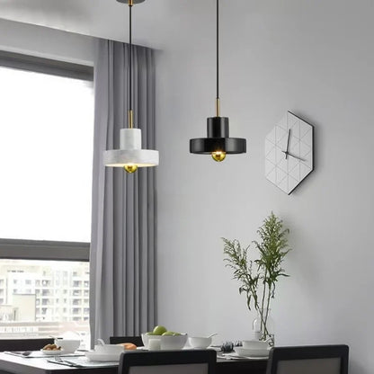 Nordic Stepped Metal Pendant Light