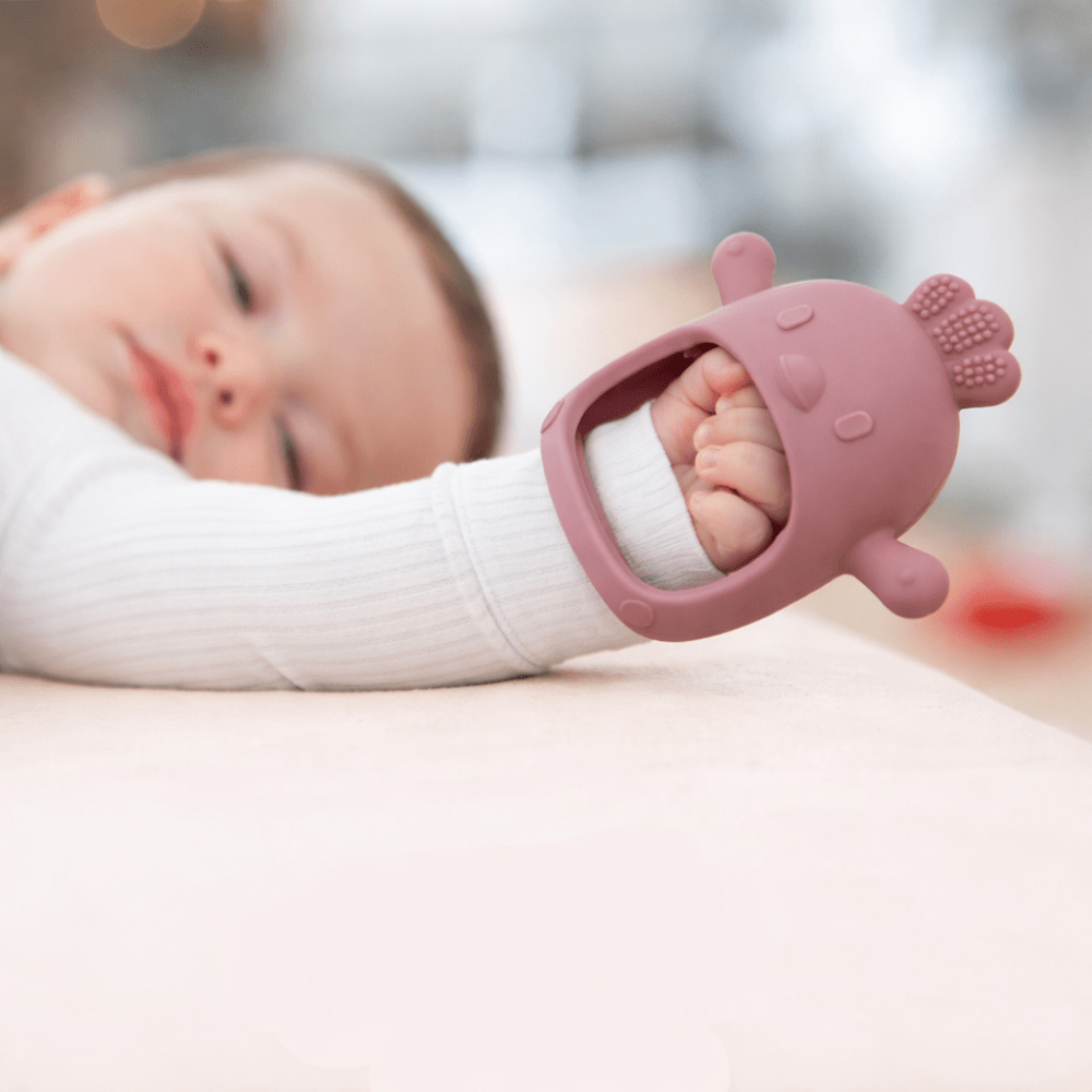 Silicone Baby Teething Mitten