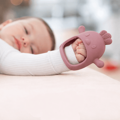 Silicone Baby Teething Mitten
