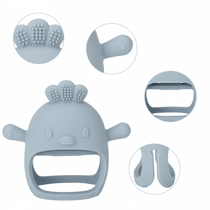 Silicone Baby Teething Mitten