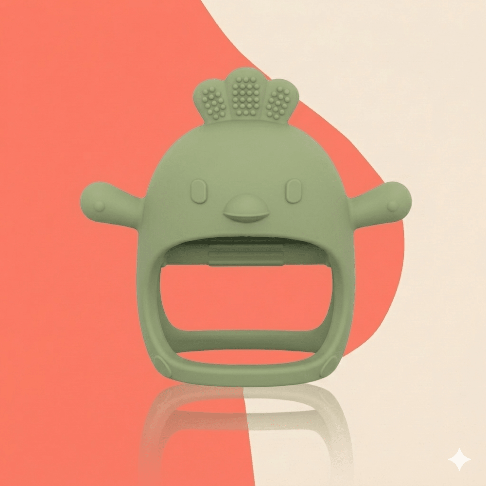 Silicone Baby Teething Mitten