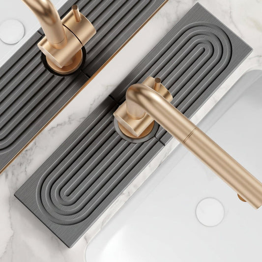 Diatomite Stone Sink & Faucet Drying Mat