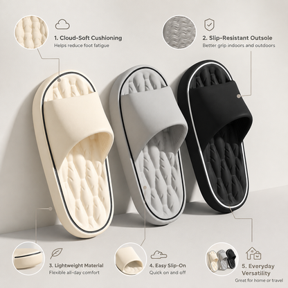 Pillow Slide Cushioned Summer Sandals