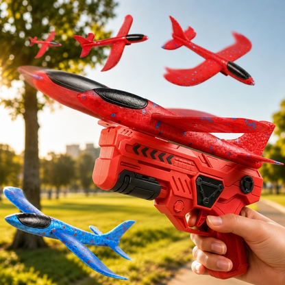 Foam Glider Airplane Launcher