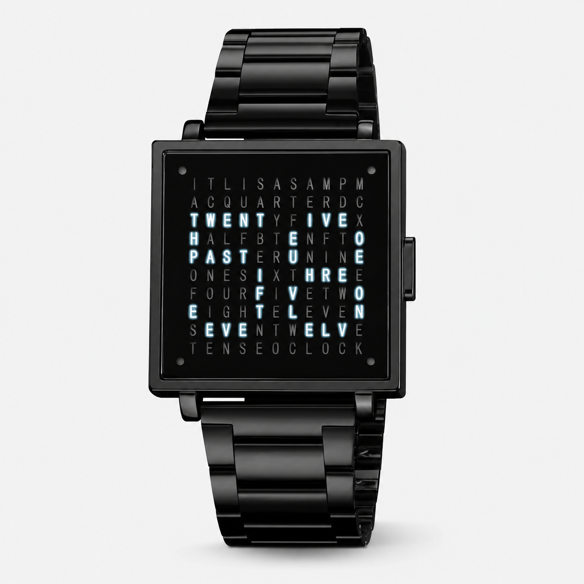Textual Digital Display Watch